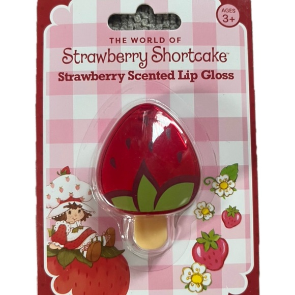 Strawberry Scented Sugar Lip Scrub & Lip Gloss - Picture 4 of 9